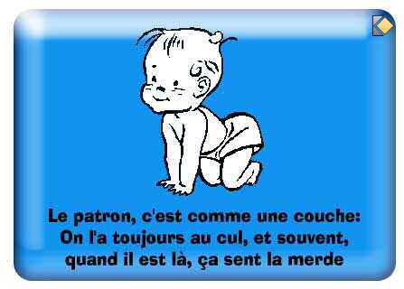 le patron c comme une couche